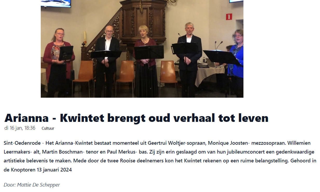 Recensie MooiRooiKrant 