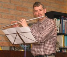 de fluitist Paul Merkus